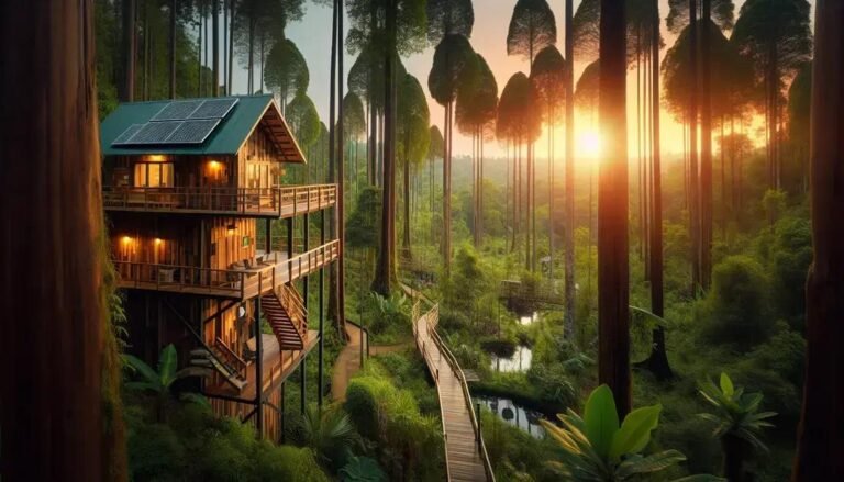 Ecolodges com trilhas adaptadas: conforto para cadeirantes