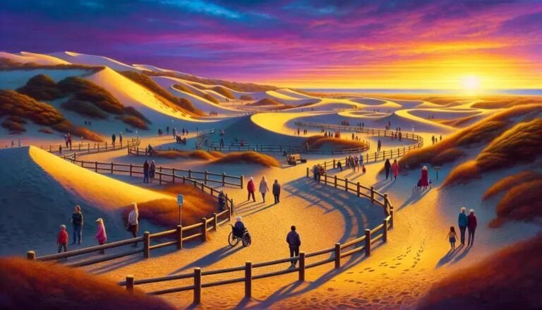 Parques de dunas e cerrado com estrutura para cadeirantes: explore com conforto
