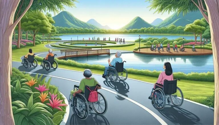 Lagoas e rios em parques naturais com infraestrutura para cadeirantes: conheça