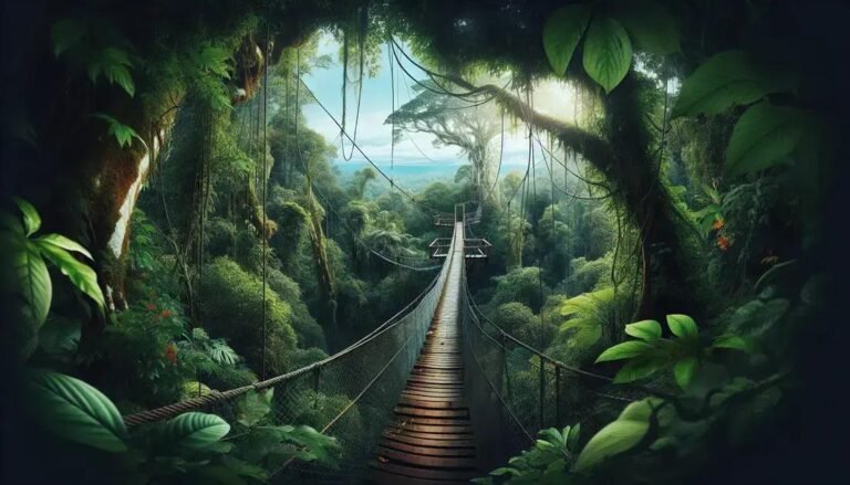 Experiência real: aventuras em passarelas suspensas com acessibilidade