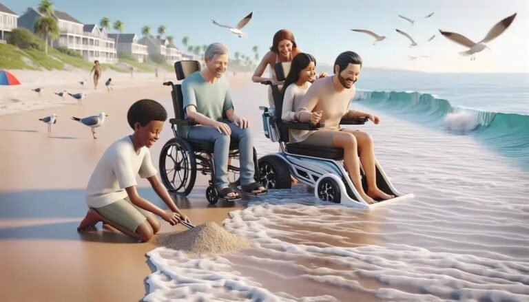 Onde encontrar cadeiras anfíbias para curtir o mar com conforto