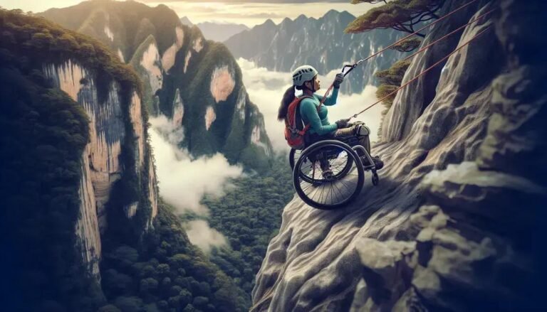 Turismo de aventura para cadeirantes: descubra o rapel e escalada adaptada