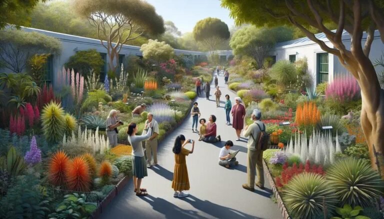 Jardins botânicos e áreas de conservação com acessibilidade total