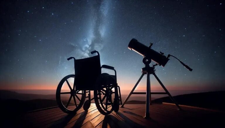 Destinos para observação de estrelas e turismo astronômico para cadeirantes