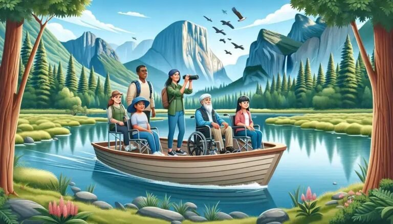 Parques nacionais com passeios de barco adaptados para cadeirantes