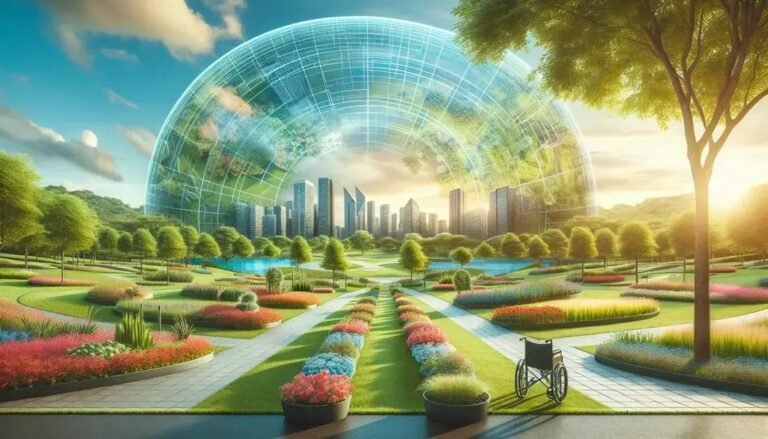 Parques com passarelas panorâmicas e mirantes 360º para cadeirantes